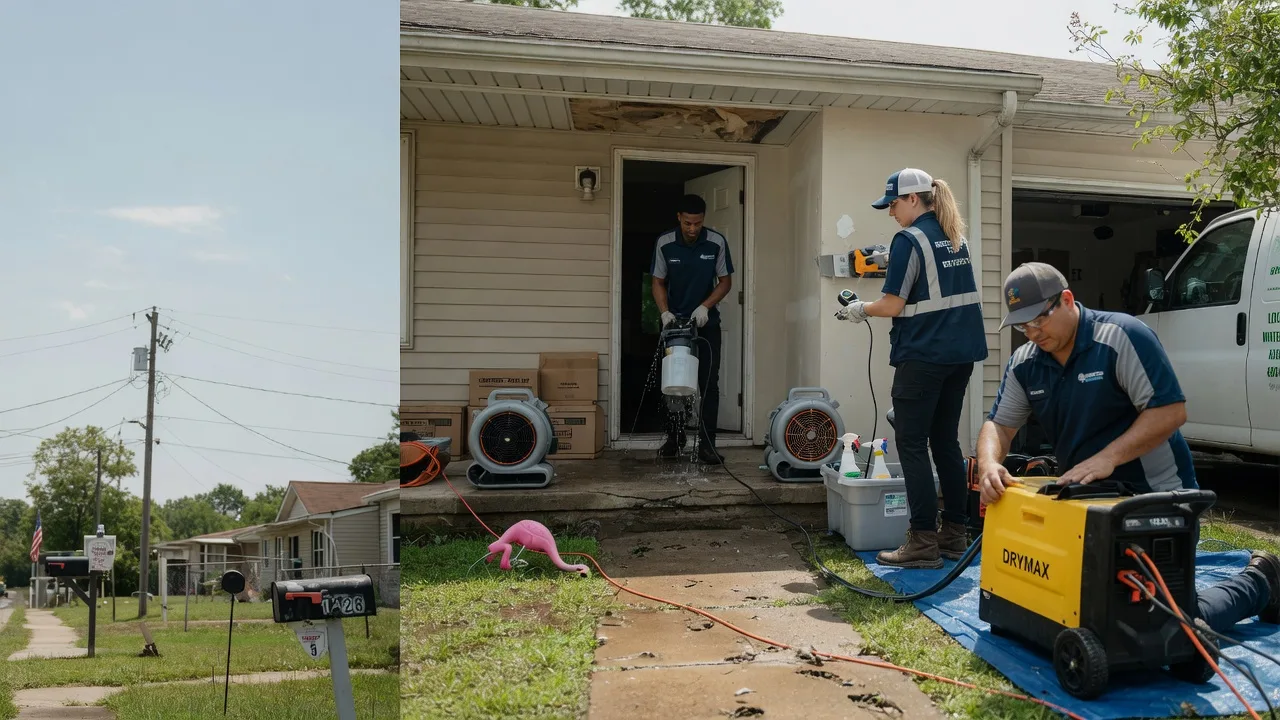 Storm Damage Water Removal in West Liberty, IL near me